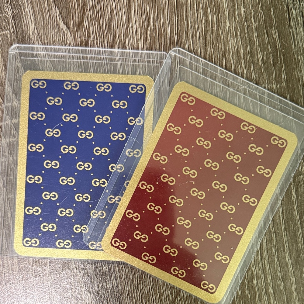 Gucci Vintage Playing Cards - Blue and Red - Picture 3 of 7